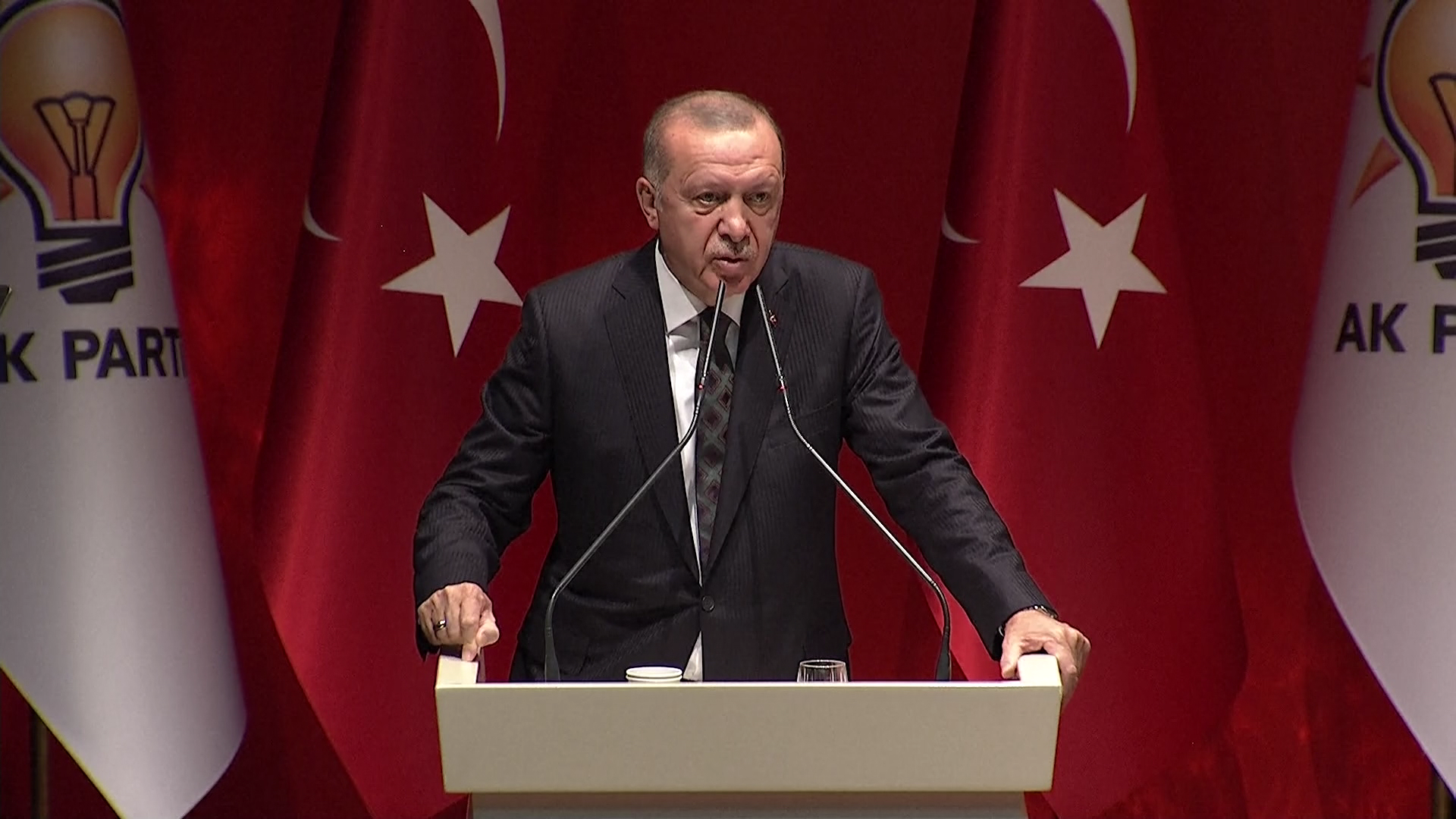 Erdogan: Armanca operasyonê nehiştina avabûna dewletekê ser sînorê Tirkiyê ye 
